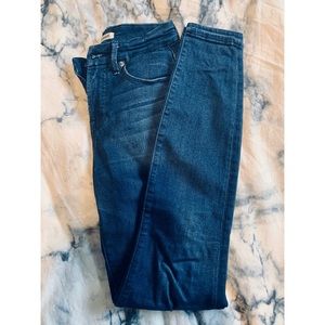 GOOD AMERICAN High Waist Ankle Skinny Jeans(00/24)